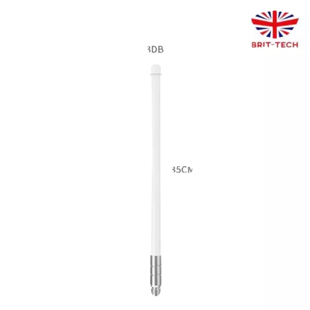 Brittech 3dbi Antenna Fiberglass 868Mhz HNT Helium Hotspot Lora IoT Bobcat 300