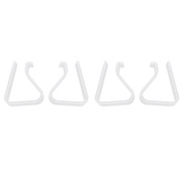 (R)4 piezas Fiesta Plástico Tiscecke Clip 20mm-35mm W6I3