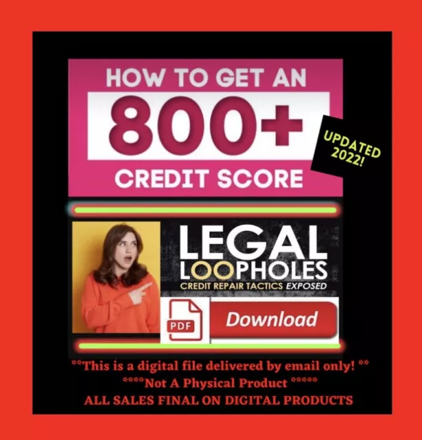 SALE TODAY ONLY Credit Score Repair Secrets Exposed! Save money fix credit fast!