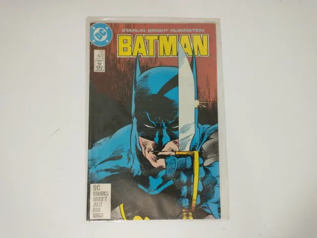 Batman #422 Comic Book Aug 1988 Starlin Bright Rubinstein DC Retro VTG Comic