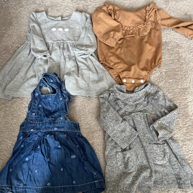 Girls 6-9 months winter dress bundle