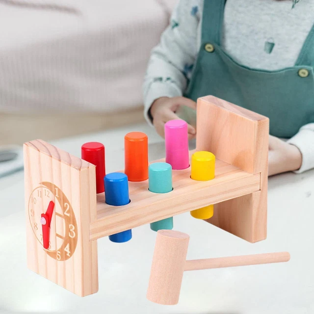 Maillet En Bois Mini ,10 Pcs Marteau Bois Pour Chocolat Bébé Maillet Menuisier
