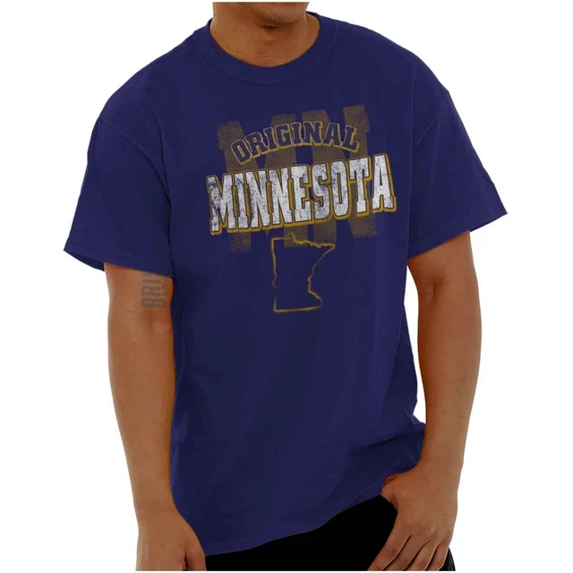 Minnesota Original Hometown Vacation Gift MN Womens or Mens Crewneck T Shirt Tee