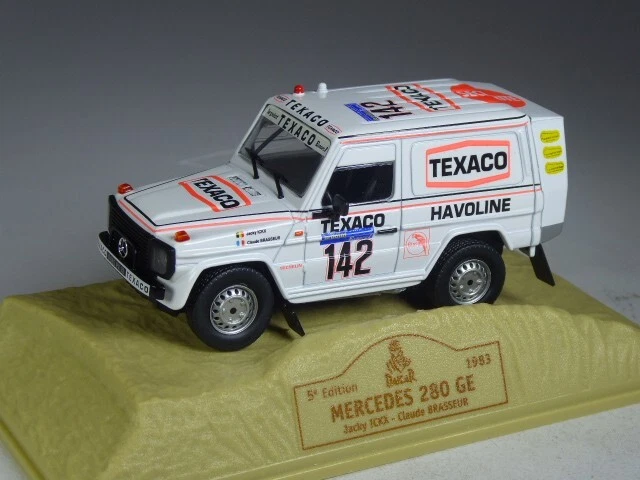 Miniature Mercedes 280GE – Paris-Dakar 1994 (Midas/BP) – Mini Racing 0090, 1:43