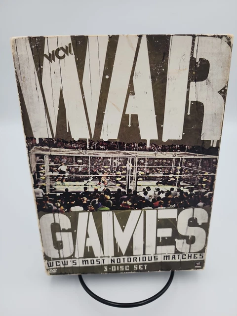WWE: WCW WAR Games WCW's Most Notorious Matches (DVD, 2013, 3-Disc