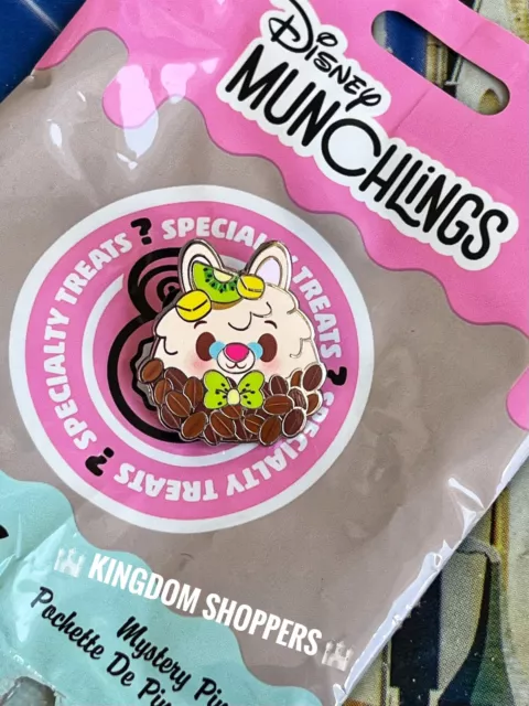 2023 Disney Parks Munchlings 2 Fruity Finds White Rabbit Fruit Granola Pin