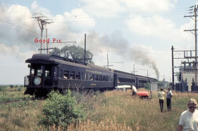#SL76 - y Vintage 35mm Slide Photo- Nice Train Shot - 1971