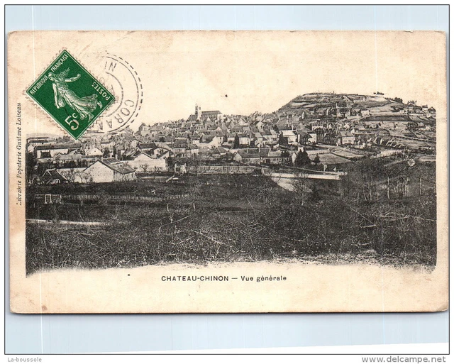 58 CHATEAU CHINON - vue generale