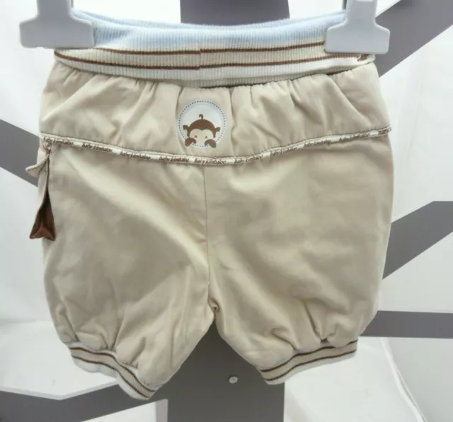 Petit Kimbaloo pantalon doublé épais beige bébé naissance 2