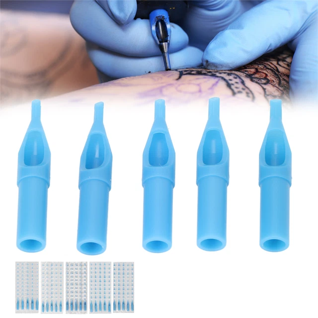 250x Tattoo Needle Tips Set 3DT 5DT 7DT 9DT 11DT Mixed Disposable Tattoo BHC