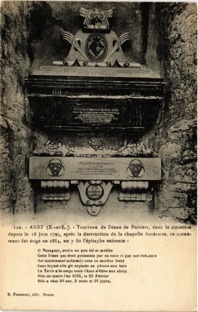 CPA AK Militaire - Anet - Tomb of Diane de Poitiers (696610)