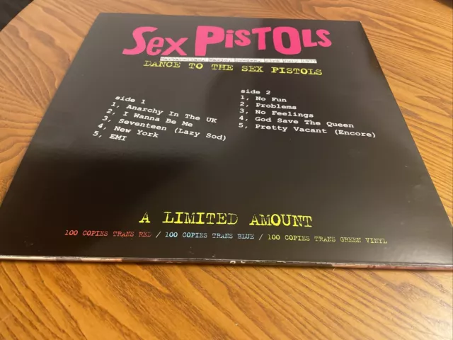 Dance To The Sex Pistols Vinyl LP Public Image Ltd Excellent