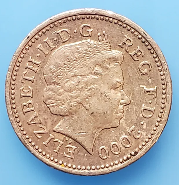 Very Rare 2000 “I’M GWLAD + PLEIDIOL WYF” One Pound Coin