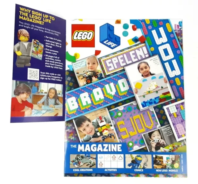 LEGO® Life The Magazine MARCH - JUNE 2022 Issue 2 Out of Print