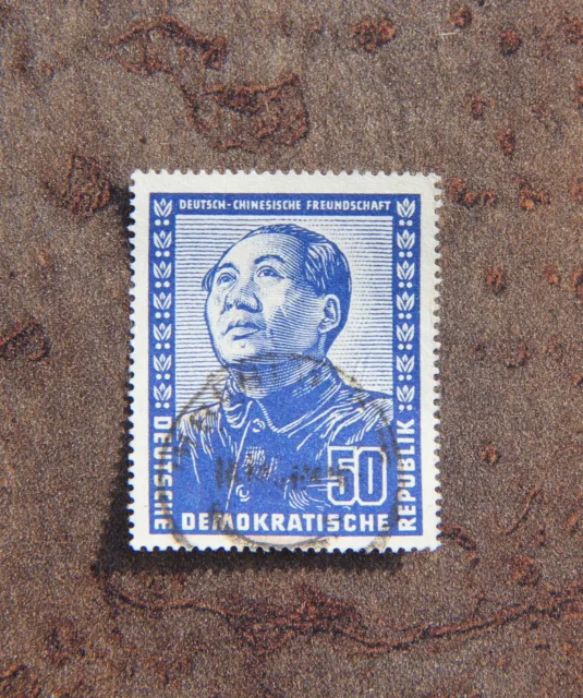 DDR 288 gestempelt 1951 Briefmarken deutsch chinesische Freundschaft Mao Zedong