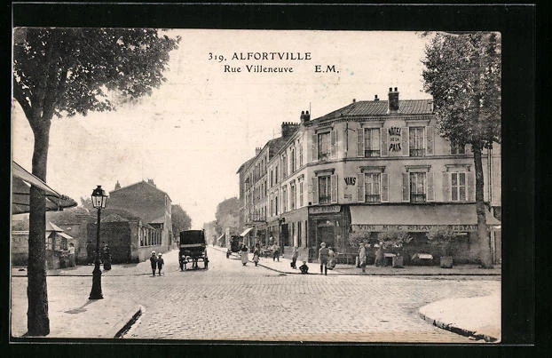 CPA Alfortville, Rue Villeneuve