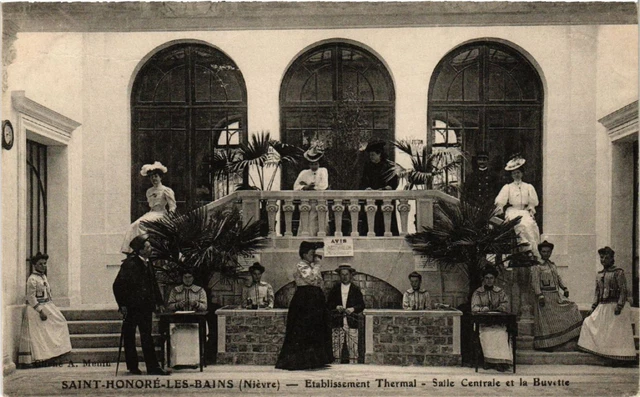 CPA St-HONORÉ-les-BAINS - Etabl. Thermal - Salle (518221)