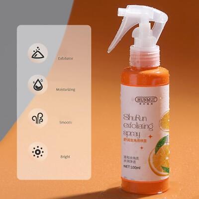 Herramienta de pedicura para cuidado de pedicura en aerosol exfoliante de pies esencia naranja natural U3D3