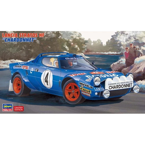 Kit Modèle à Monter LANCIA 037 Rallye Catalunya 1986 - Échelle 1:24 Par Hasegawa - Neuf