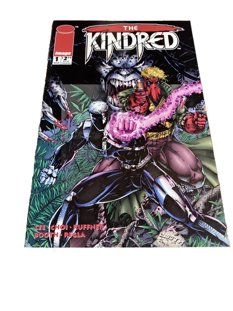 The Kindred #1  Vol. 1 (Image Comics, 1994) SIGNED by Brandon Choi..The Grifter