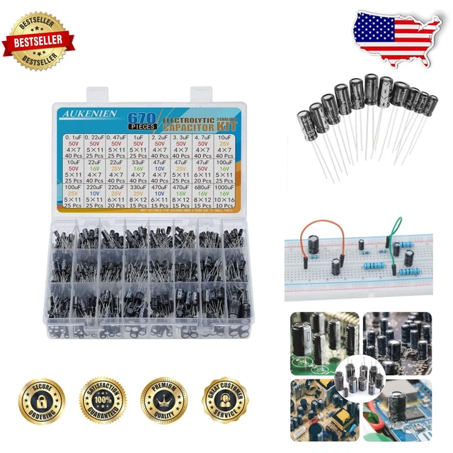 えみとん Capacitors, Electronic Components & Semiconductors
