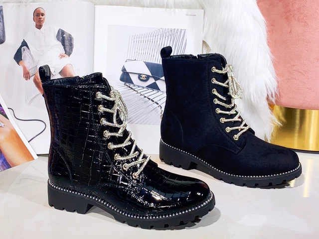 Diamante chelsea ankle best sale boots