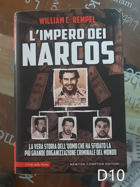 L'impero dei Narcos Rempel - libro storia Pablo Escobar droga cocaina Colombia