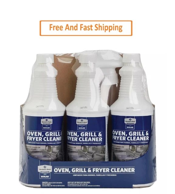 MEMBER'S MARK COMMERCIAL Oven, Grill and Fryer Cleaner (32 oz., 3 pk