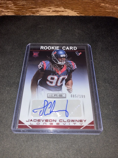 Jadeveon Clowney Texans Browns Rookies And Stars Longevity Rc Auto #/199 Nm