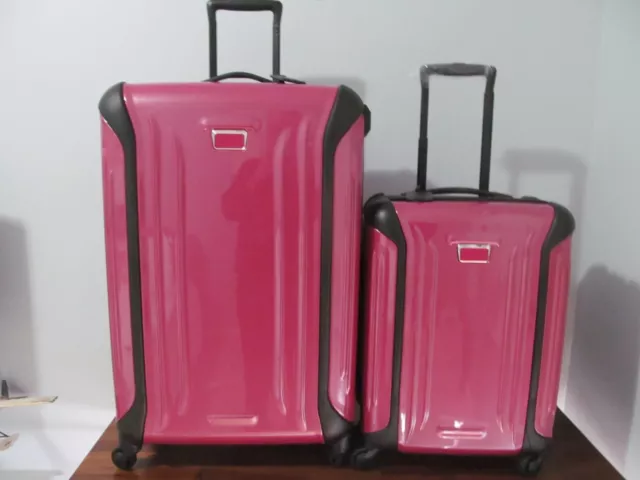 TUMI Luggage Set, Womans Continental Warm Rose Carry on & Check In Spinners, NWT