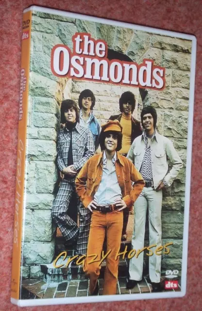 The Osmonds, Crazy Horses - Very Rare, UK Region 2 DVD