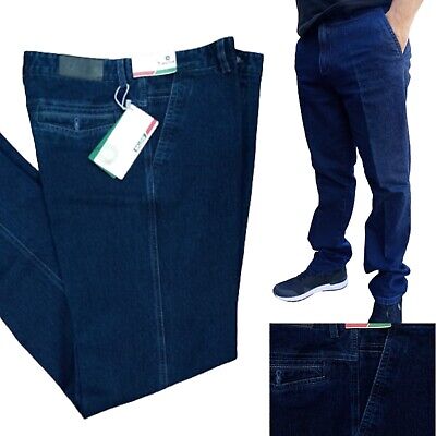 jeans uomo mastino taglie forti INVERNALE PANTALONE ELEGANTE CLASSICO COMODO