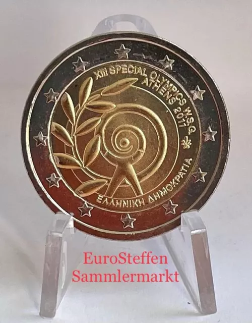 2 Euro Griechenland 2011  "Special Olympics", NEU, sofort lieferbar