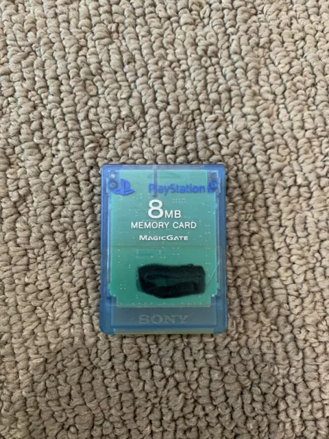 Sony Playstation 2 PS2 Official OEM MagicGate 8mb Memory Card Genuine  SCPH-10020