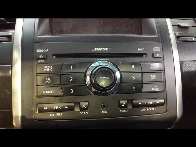 Audio Equipment Radio Receiver Am-fm-stereo-cd Fits 08 MAXIMA 20492029