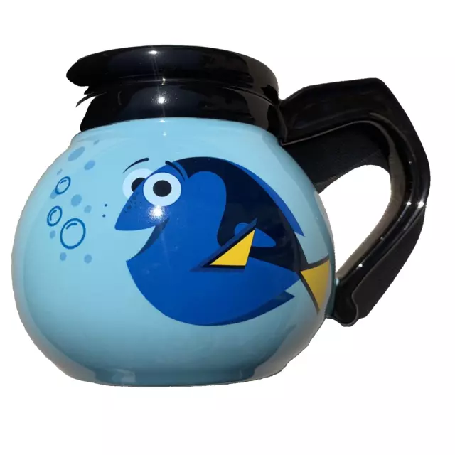 Disney Store Pixar Finding Nemo Dory Large Coffee Pot Style Ceramic Cup Mug 16oz