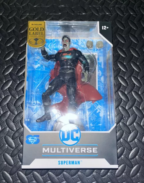 SUPERMAN DC vs Vampires McFarlane DC Multiverse Walmart Exclusive Gold Label