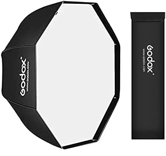 Portable 120cm/47.2&quote Umbrella Octagon Softbox Reflector with Carr...