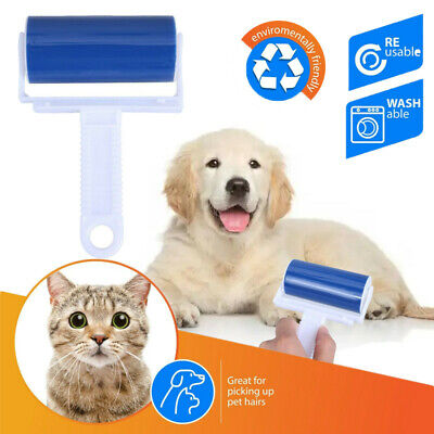 Pet Hair Lint Remover Dog Cat Cleaning Roller Reusable Hair Brush Sofa Clothes 2