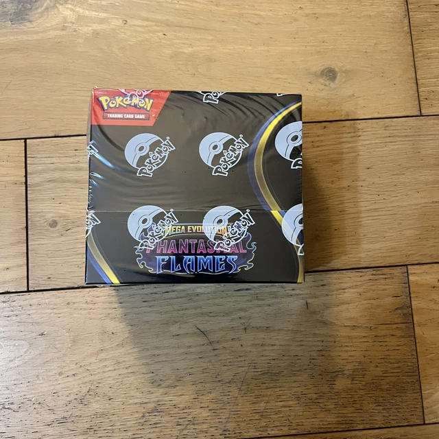 Pokémon TCG - Mega Evolution - Phantasmal Flames - Booster Box Pokémon TCG - Mega Evolution - Phantasmal Flames - Booster Box