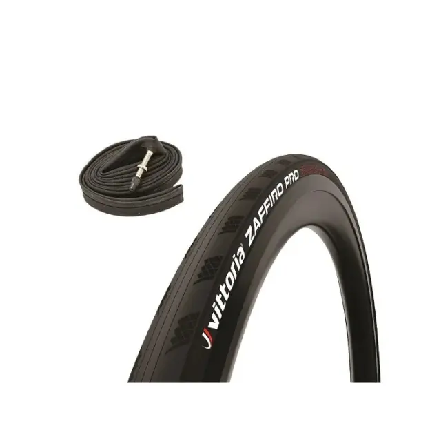 Vittoria Zaffiro Pro V Graphene 2.0 Clincher Tyre + TUBE - Full Black