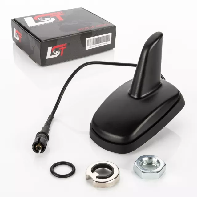 Shark Haiflosse Radioantenne Dachantenne RAKU 2 II Stecker für BMW 3er