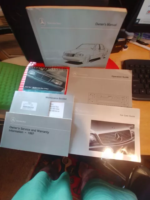 1997 Mercedes Benz S-Class/S 320/S 420/S 500 owners manual 3