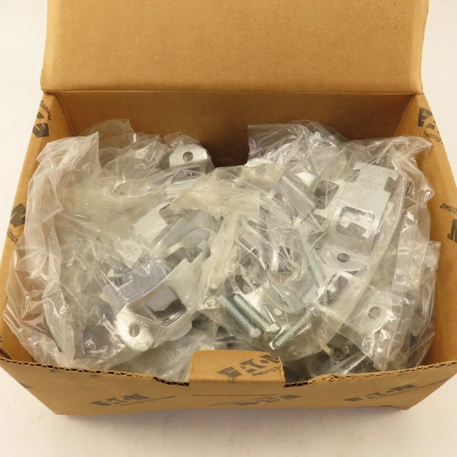 Eaton B2212ZN 1-1/2" EMT IMC Rigid Conduit Pipe Strut Clamp Strap 50 Pairs