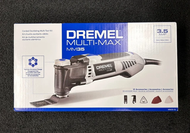 Dremel Multi Max MM35 Corded Oscillating Multi Tool 3.5 Amp New in Sealed Box