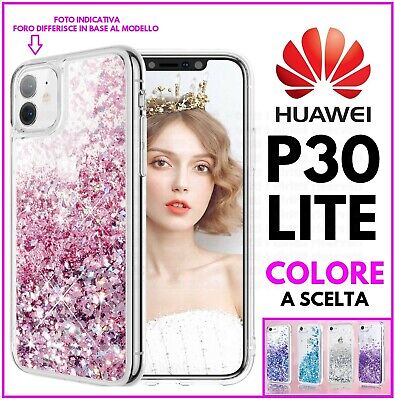 Felfy Cover Compatibile con Huawei Mate 9 Custodia Glitter Brillantini Diamante Strass Morbido Silicone TPU Cover con Anello Bling Cristallo Strass Placcatura Bumper AntiGraffio Case-Rosso 