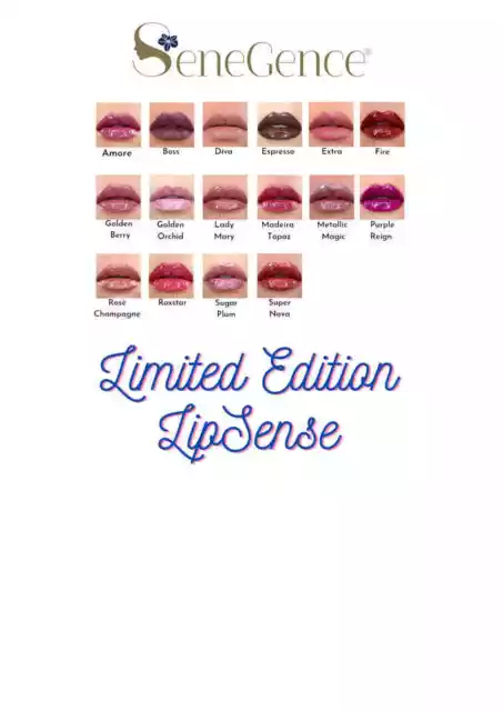 LipSense SeneGence Long lasting liquid Lip Colour  Glosses Make-up Skincare 2