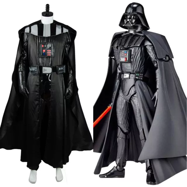 Star Wars Darth Vader Cosplay Costume Anakin Skywalker Outfit Carnival Full Suit