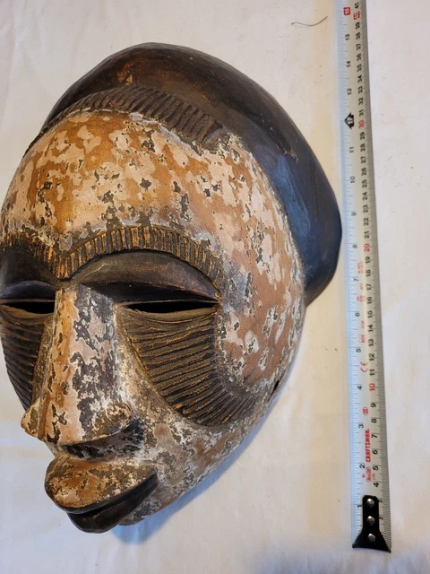 Vintage African Ceremonial Mask - Tribal Art 4