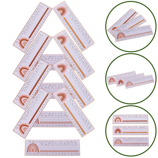 60 SHEETS OF Classroom Desk Name Tags Classroom Nameplates Blank Tags